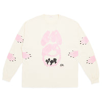 'Food of the Gods' LS T-Shirt - Natural Cotton