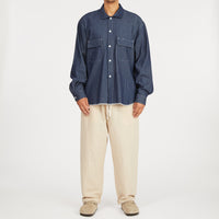 Moil Shirt - Indigo Denim