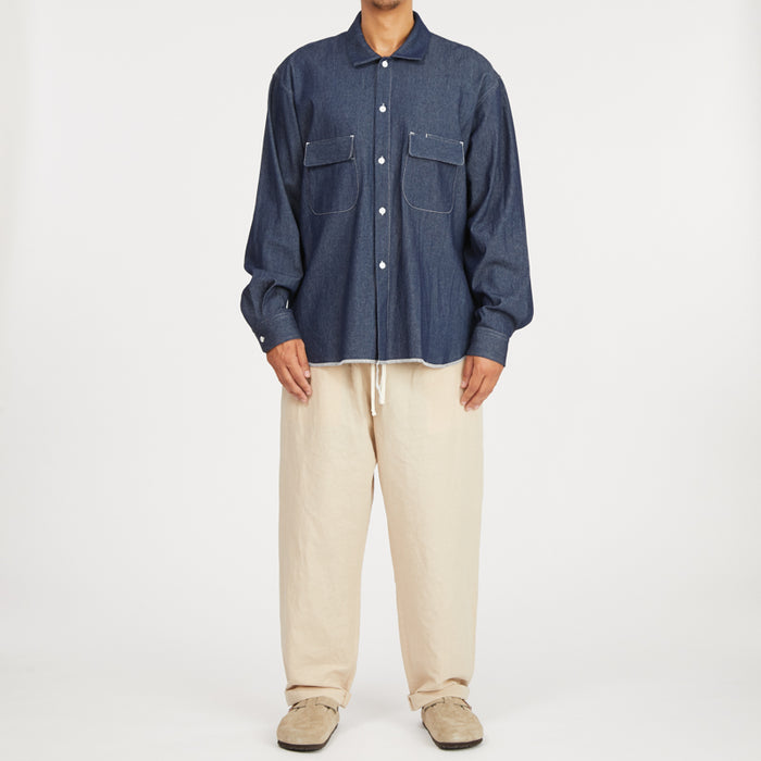 Moil Shirt - Indigo Denim