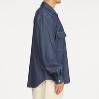 Moil Shirt - Indigo Denim
