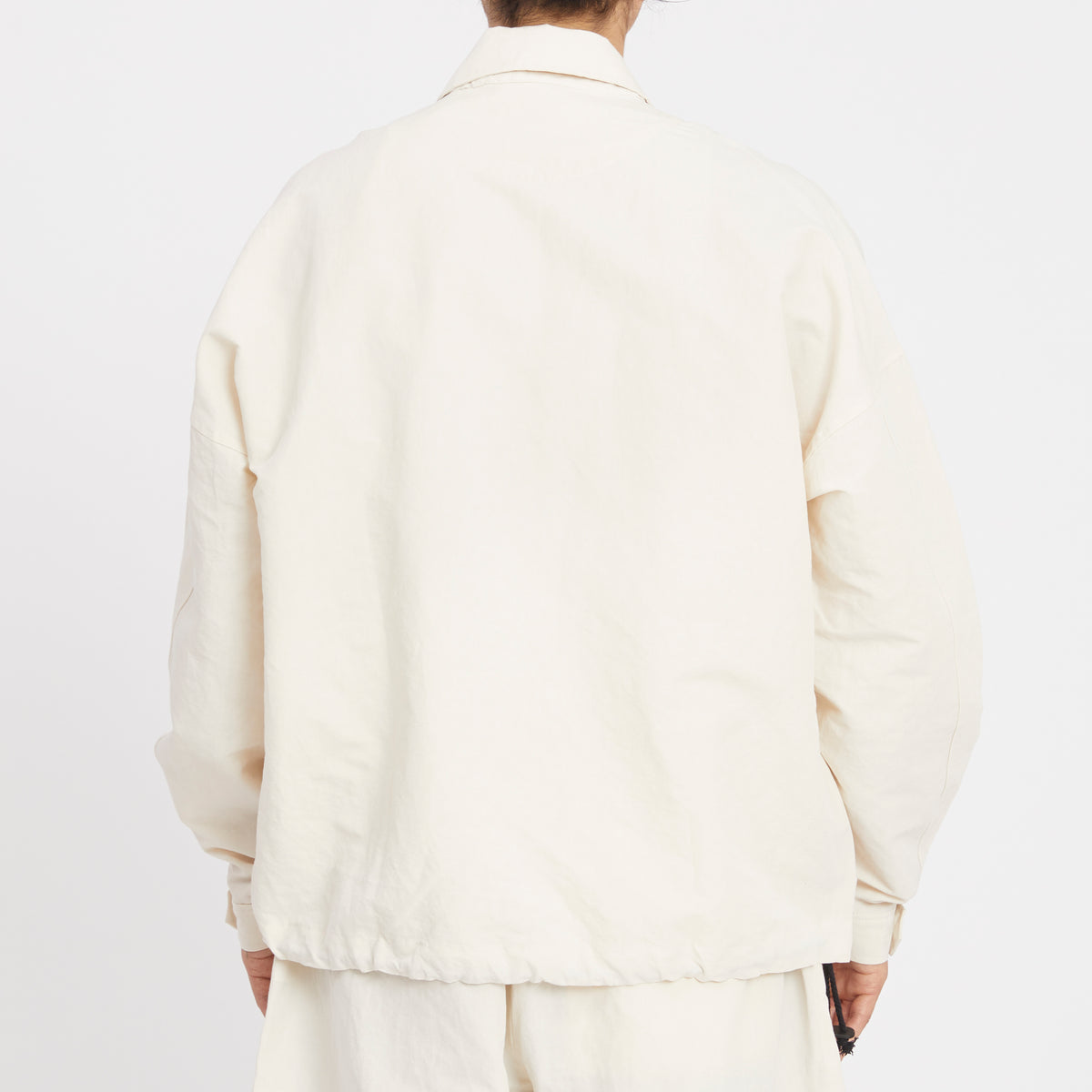 Skiff Pullover Jacket - Bone Linen/Cotton