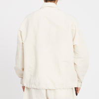 Skiff Pullover Jacket - Bone Linen/Cotton