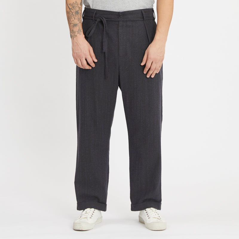 Lansky Pant - Brown/Blue Nap