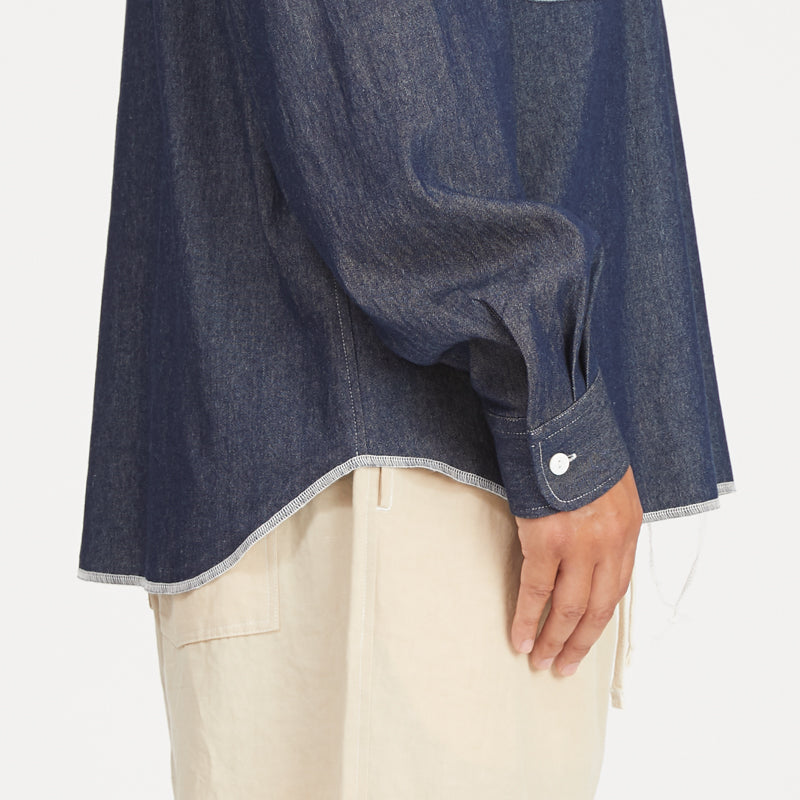 Moil Shirt - Indigo Denim