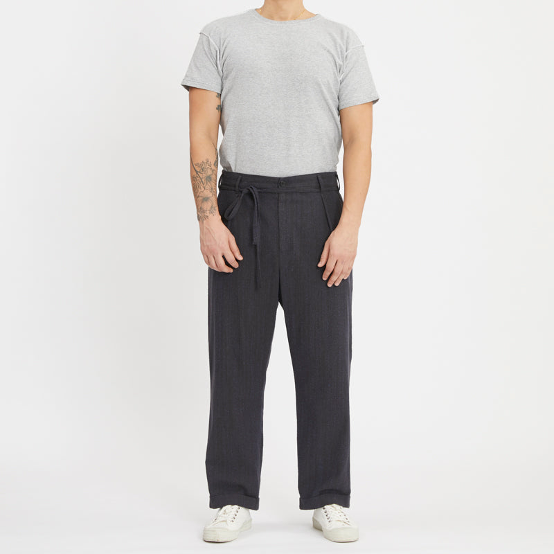 Lansky Pant - Brown/Blue Nap