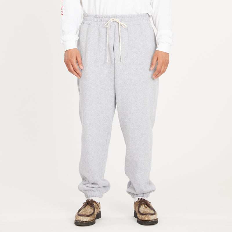 Alston Sweatpant - Heather Grey Cotton Fleece