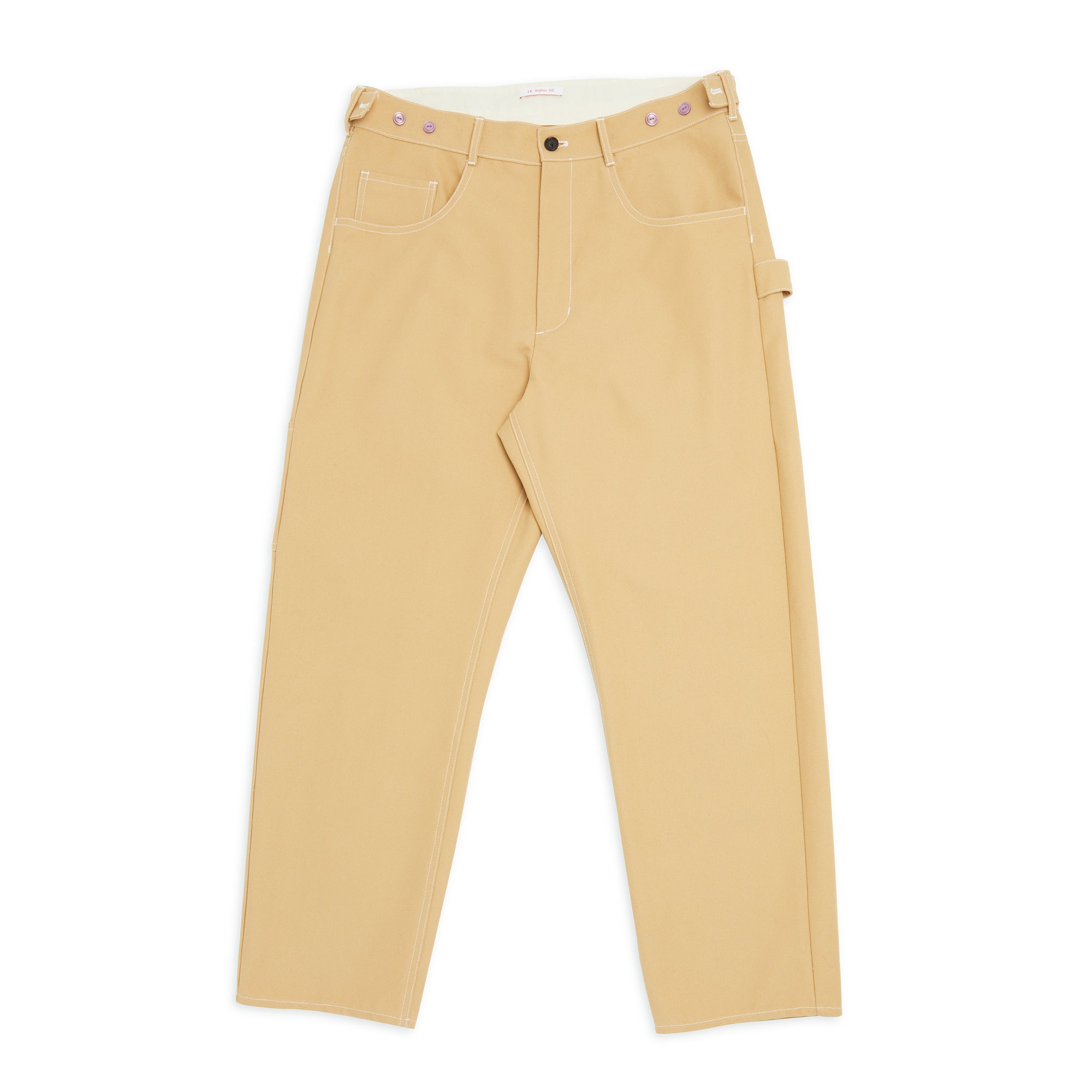 【house on the hill】parent pants Mother Denim- Major Roller Sneak in Roger That – Blond Genius