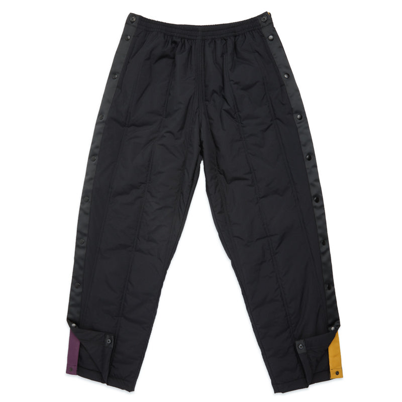Tearaway Pant - Black Quilted Recycled Nylon WR