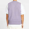 Sweater Vest - Lavender Cotton