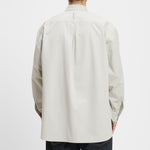 Smoke Shirt - Light Grey Organic Cotton/Silk