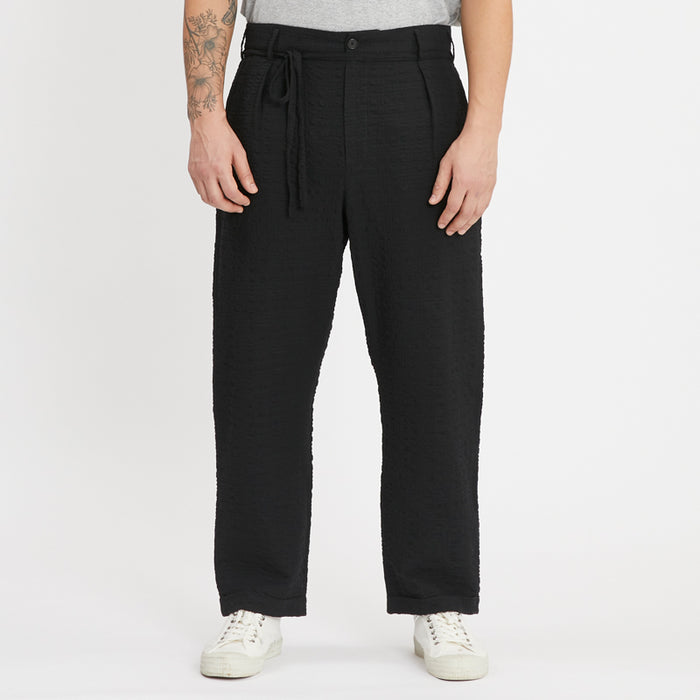 Lansky Pant - Black Puckered