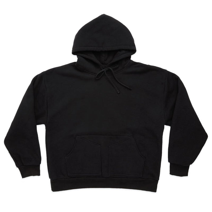 Reversible Evert Hoodie - Black Cotton Fleece