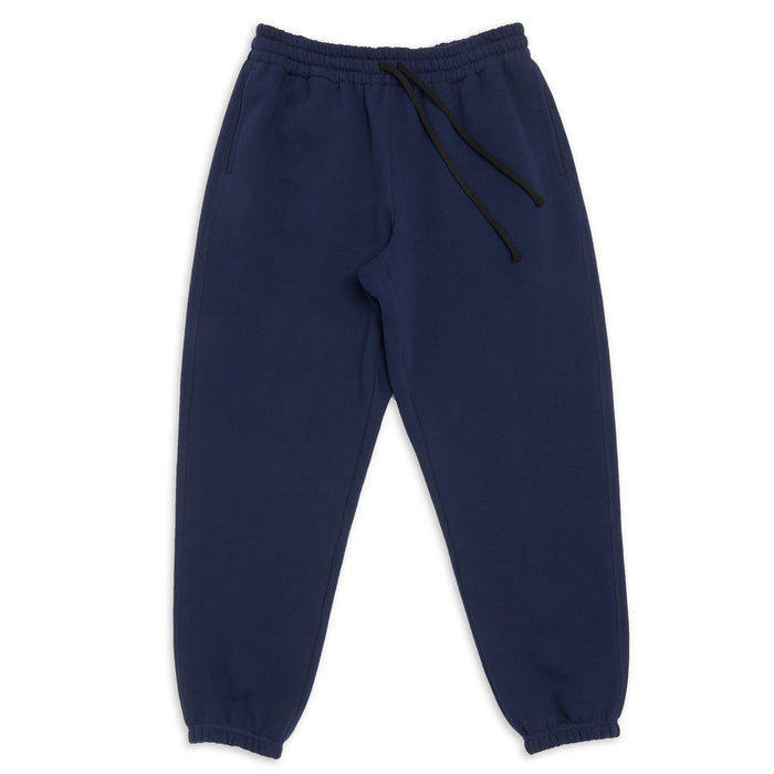 Alston Sweatpant - Navy Cotton Fleece