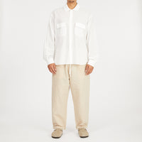 Moil Shirt - White Cotton