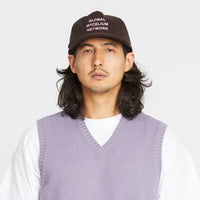 Mesh Back Hat - Brown Corduroy