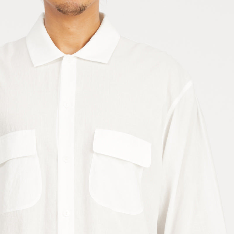 Moil Shirt - White Cotton