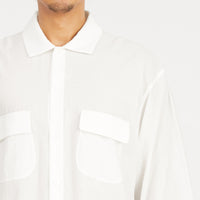 Moil Shirt - White Cotton