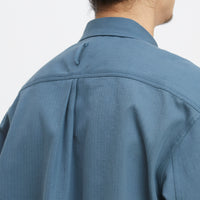 Smoke Shirt - Military Blue Cotton HBT