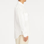 Moil Shirt - White Cotton