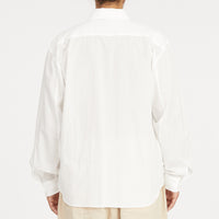 Moil Shirt - White Cotton