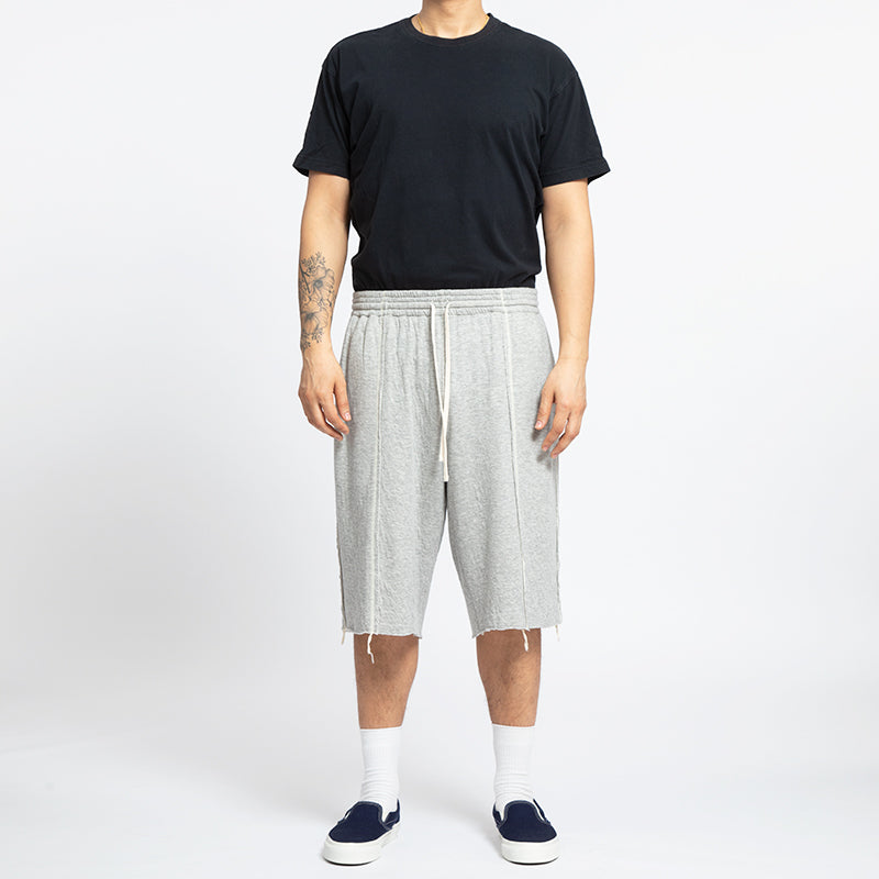 Grey Raw Edge Big Game Short 