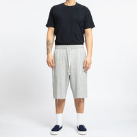 Grey Raw Edge Big Game Short 