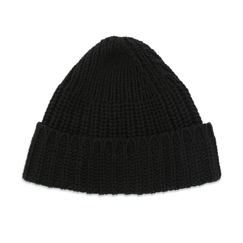 Watch Cap - Black Cotton