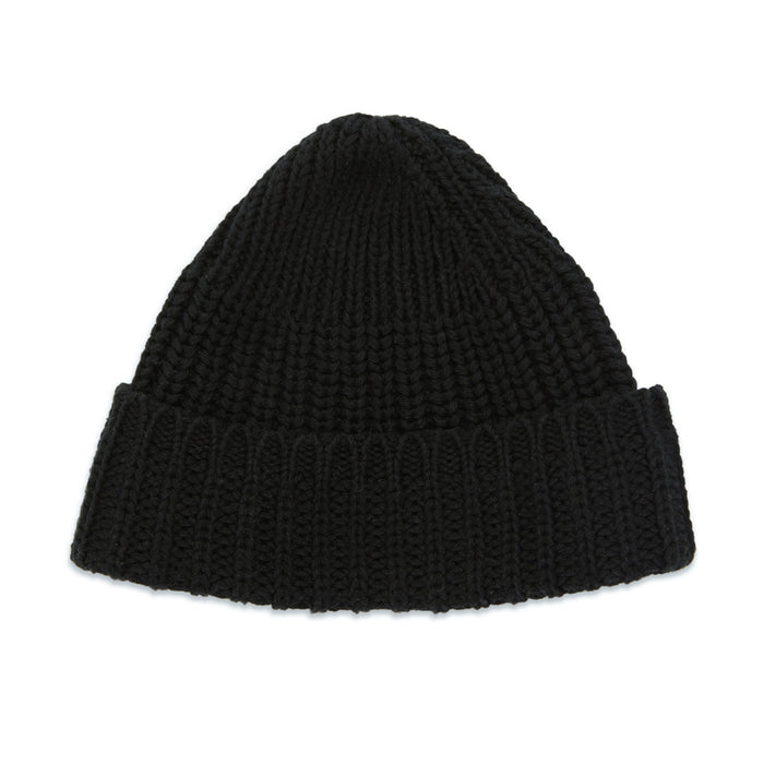 Watch Cap - Black Cotton
