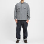 Park Shirt/Jacket - Grey Wool
