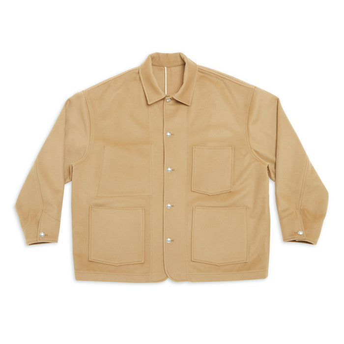Barn Coat – Camel Wool