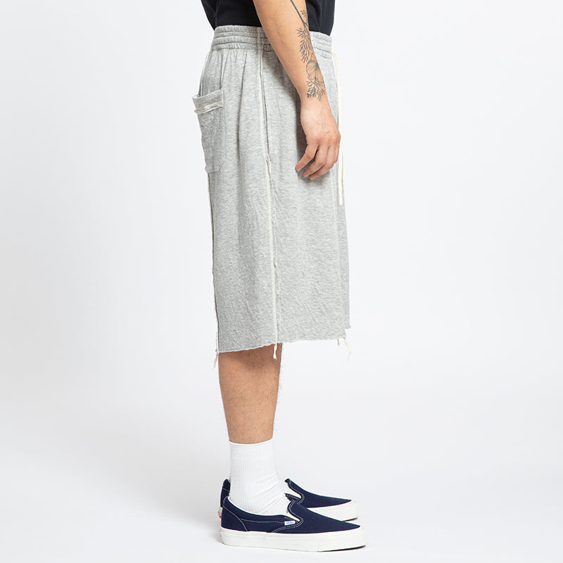 Grey Raw Edge Big Game Short 