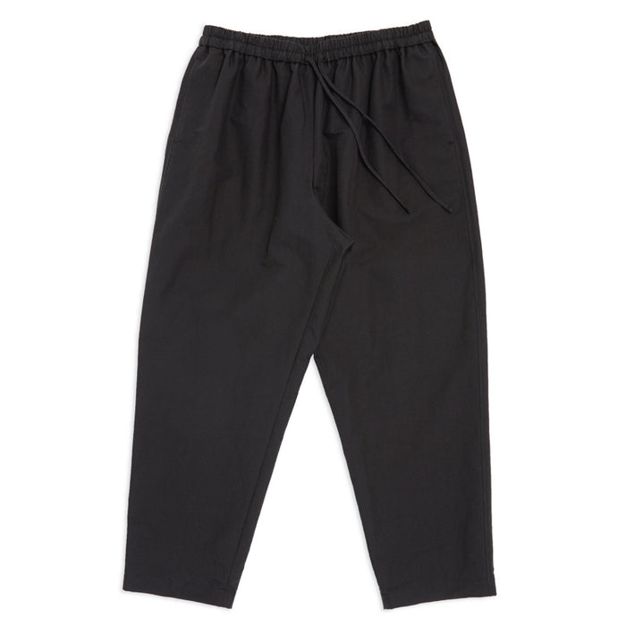 Bronco Pant - Black Coated Linen/Cotton