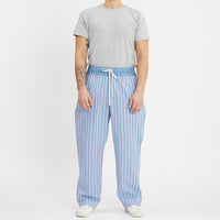 Nest Pant - Blue with Red Stripes