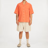 Aloha Shirt - Orange Cotton