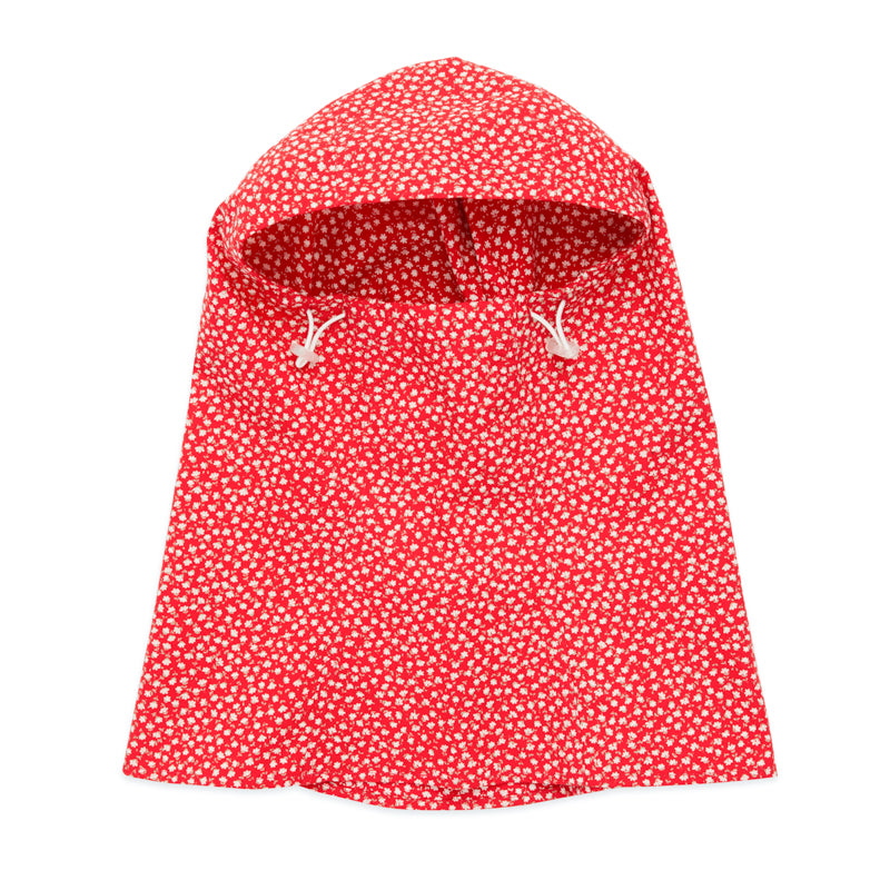 Hood - Red Floral Cotton