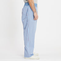 Nest Pant - Blue with Red Stripes