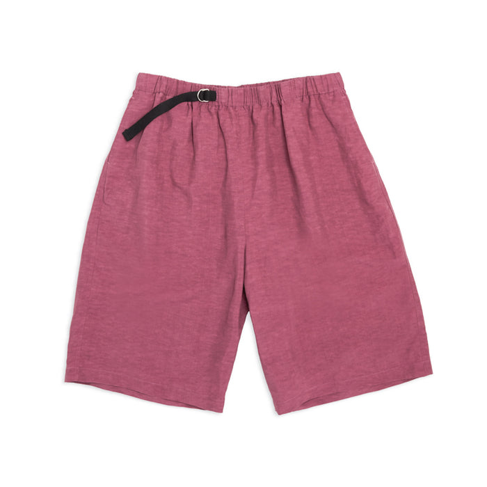 Palego Short - Magenta Viscose/Linen