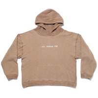Reversible Pile Hoodie - Taupe