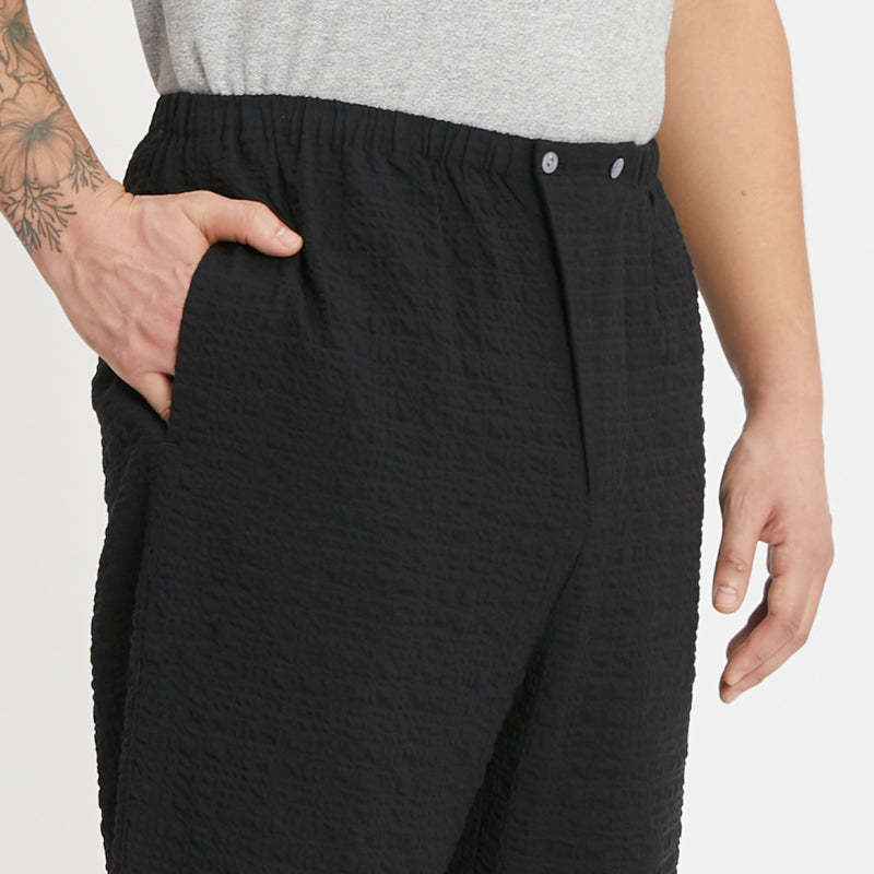 Rem Pant - Black Puckered