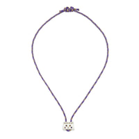 Large Hex Sterling Silver Necklace