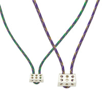 Large Hex Sterling Silver Necklace