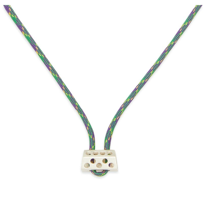 Small Hex Sterling Silver Necklace