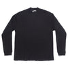 Long Sleeve Ribbed T-Shirt - Black