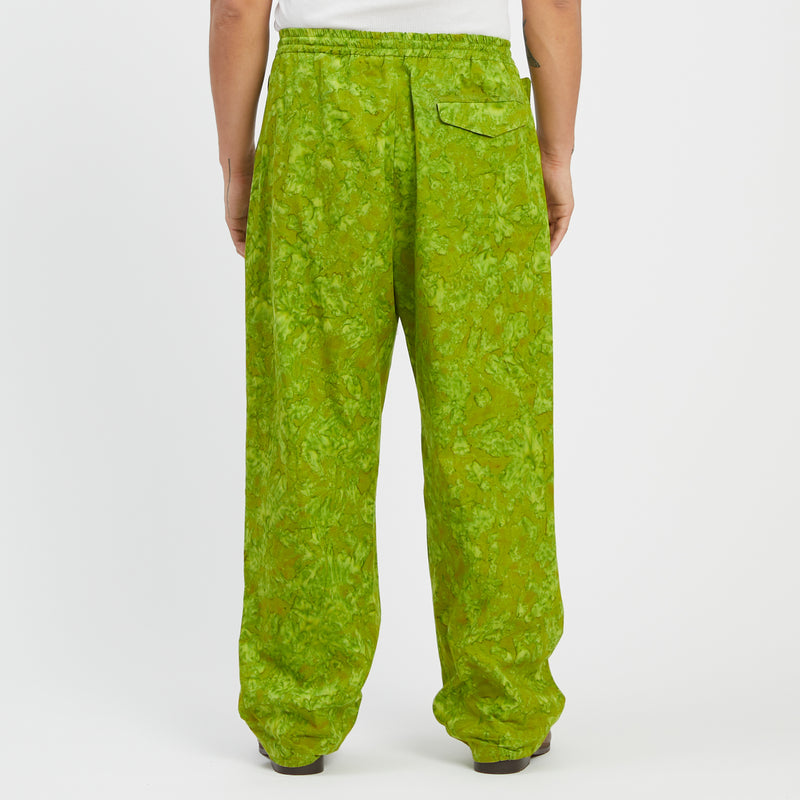 M100 Pant - Green Marble Cotton