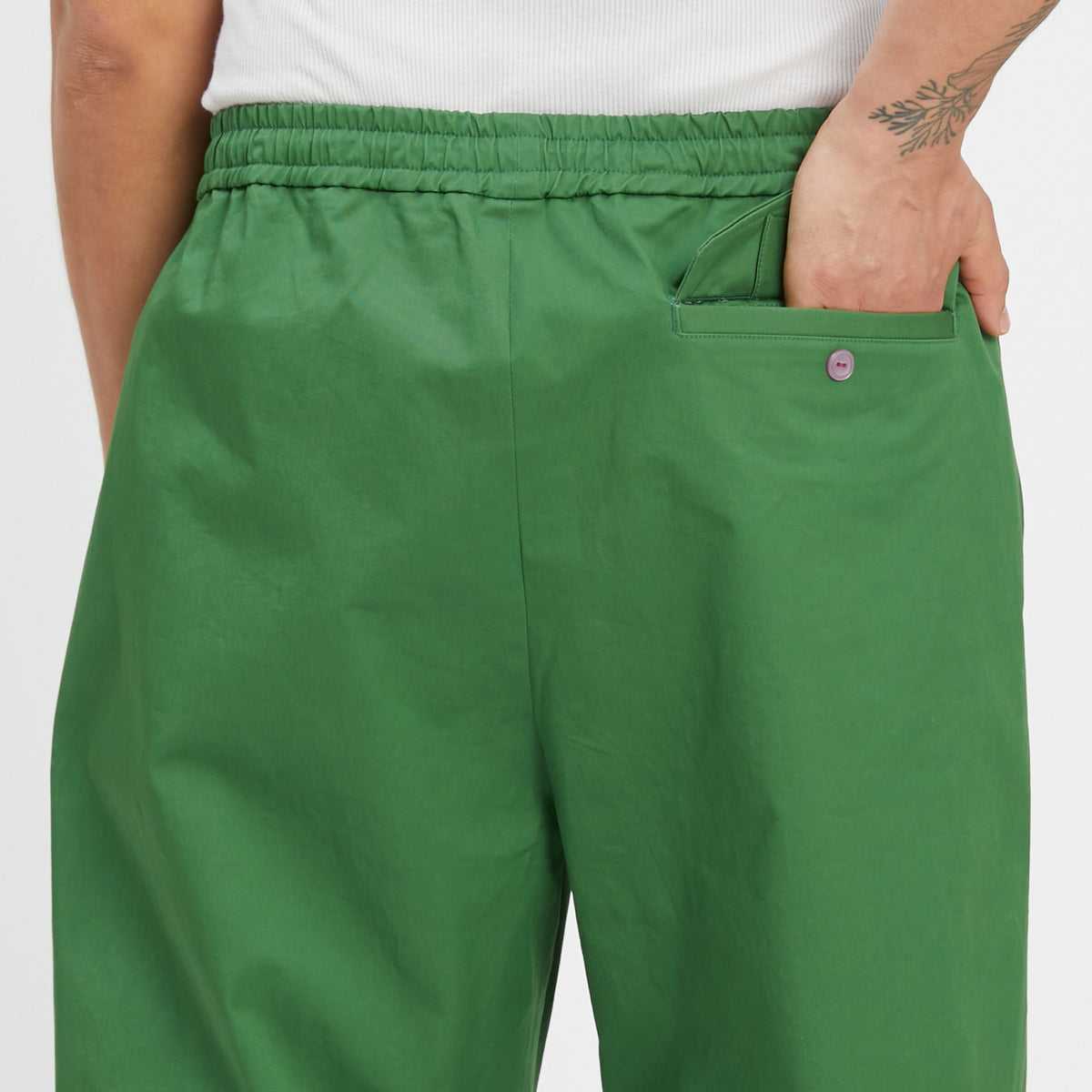 M100 Pant - Green Cotton