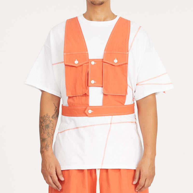 Harness - Orange Cotton