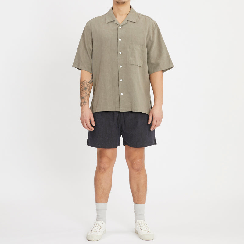 Aloha Shirt - Taupe