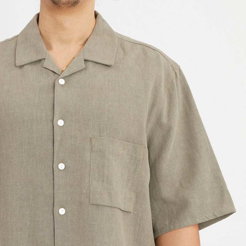 Aloha Shirt - Taupe