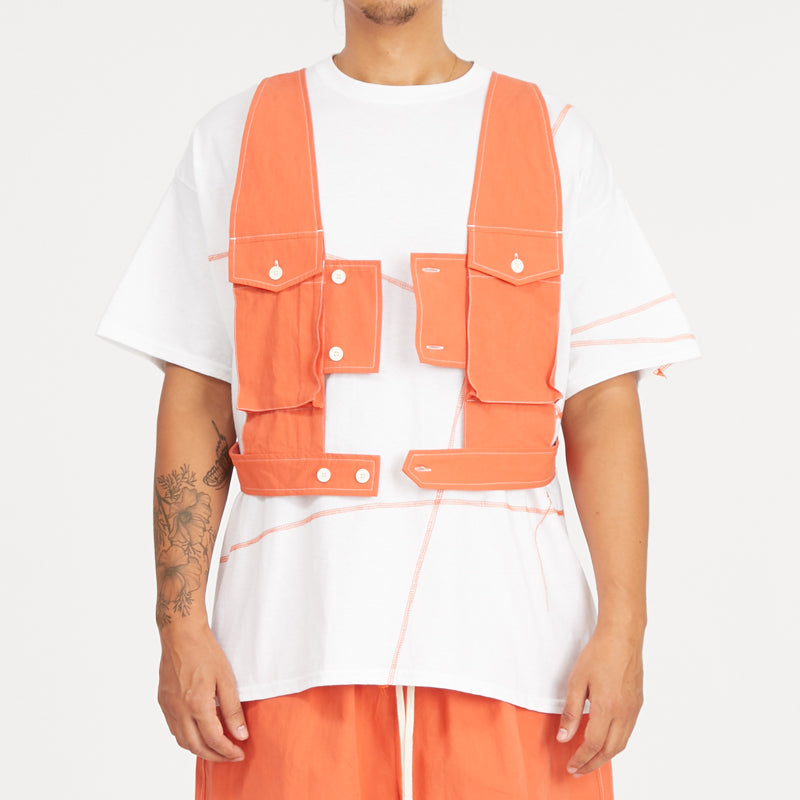 Harness - Orange Cotton