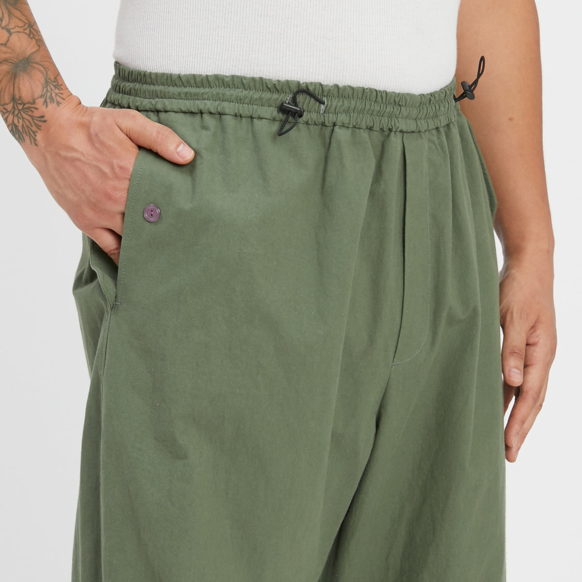 M100 Pant - Olive Cotton